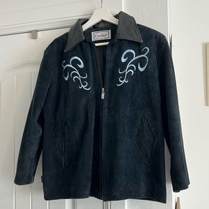VINTAGE CARTIER SUEDE JACKET